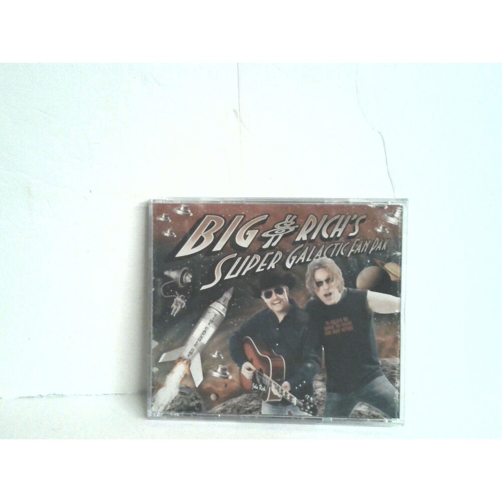 Big & Rich's Super Galatic Fan Pak CD/DVD 2 Disc Set 2004 Warner Brothers